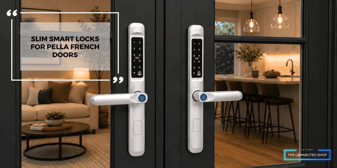 Keyless Elegance: Integrating Slim Smart Locks on Pella French Doors