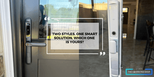 Knob or Lever Handle? How to Choose the Right Smart Lock Style for Your Space