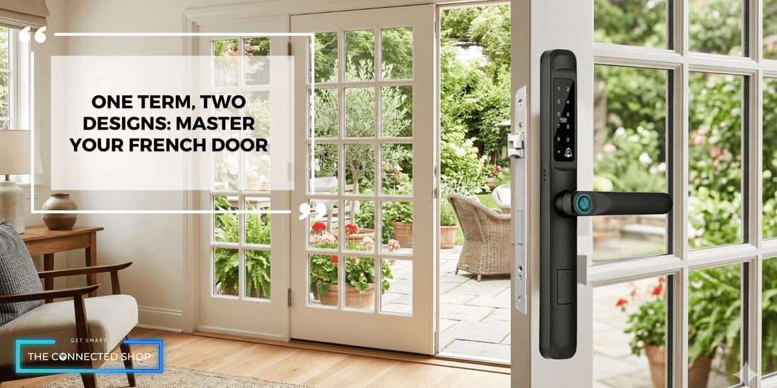 Smart Locks for French Doors: Single vs Double Door Explained