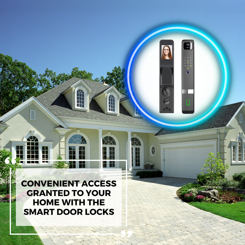 benefits 3D Face Recognition Smart Door Lock