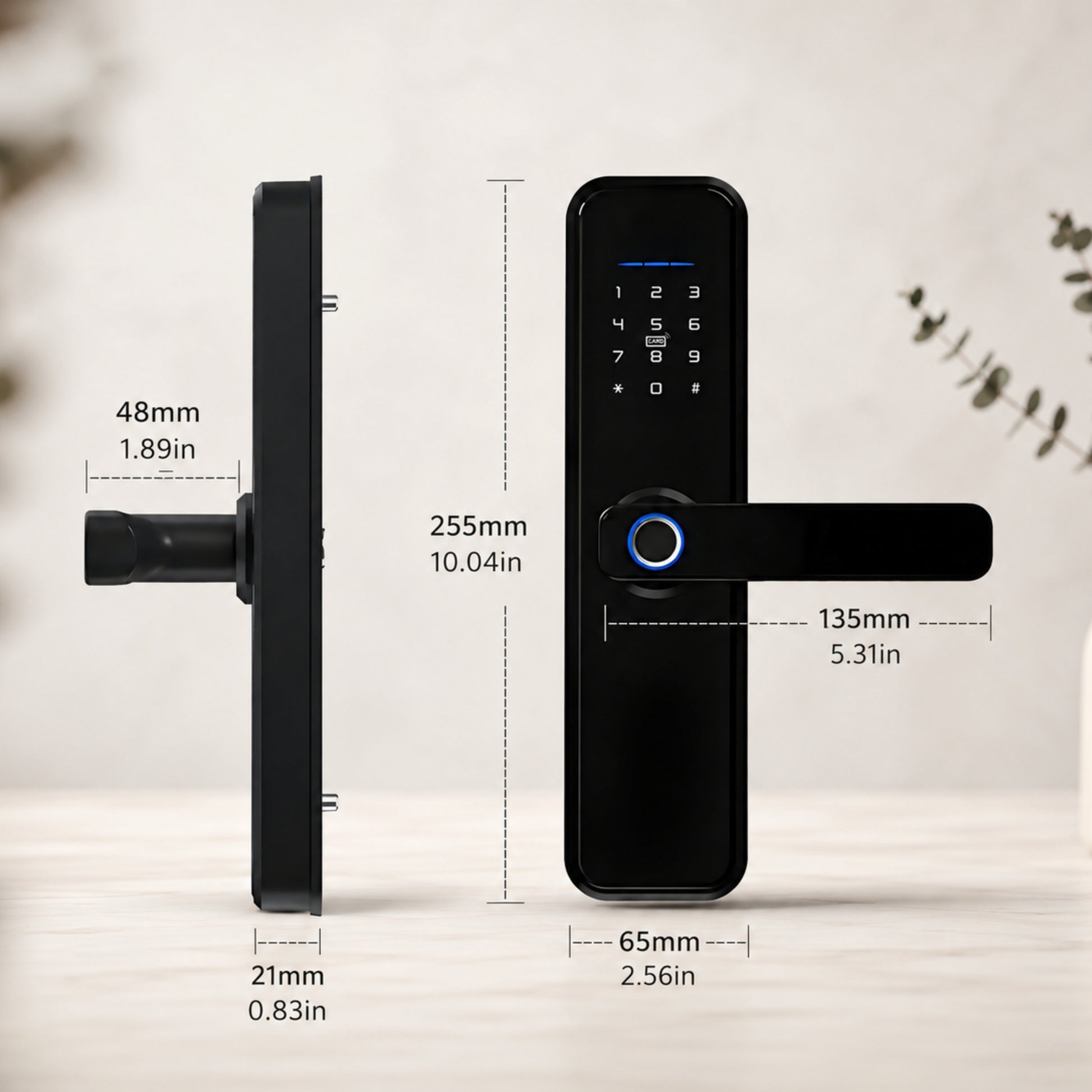 SmartDoorLock meausurements