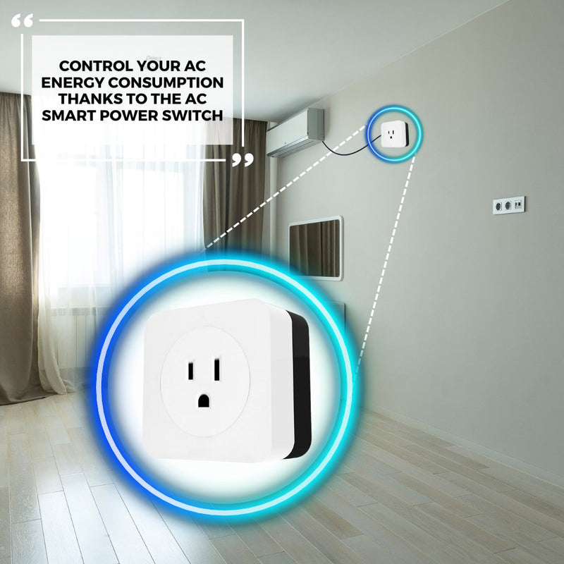 AC Smart Power Switch - White - -