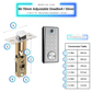 Deadbolt Smart Door Lock - Silver- 60-70 Adjustable Deadbolt