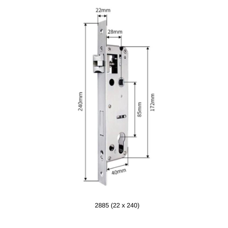 Mortises - 60-85mm (22x240mm) - -