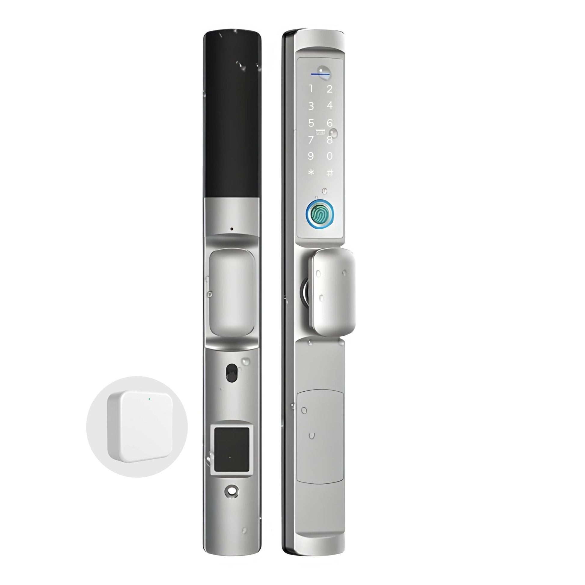 sliding-door-smart-lock-knob-no-mortise-silver-with-gateway-318