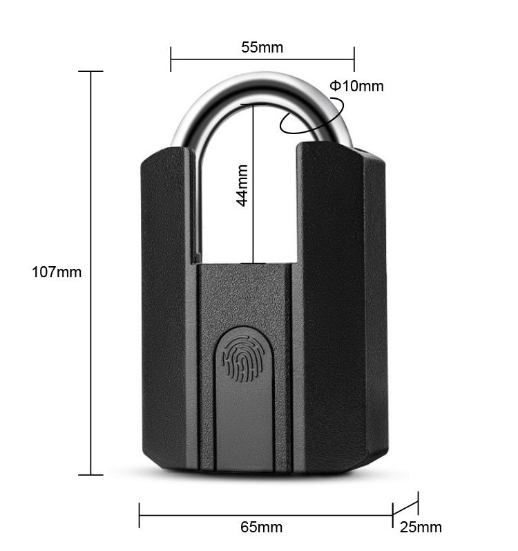 Smart Bluetooth Padlock - With Gateway - -