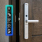 smart door lock edge silver