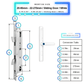 Serrure Intelligente pour Porte Slim