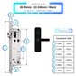 Smart Door Lock XL - 35-85mm (22x240mm) - Black