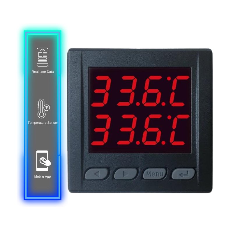 Smart Dual Temperature Controller - Black - -