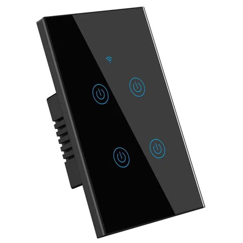 Smart Light Switch - Black - 4 Switch -