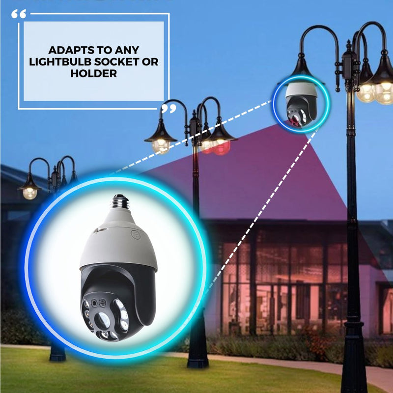 Smart Lightbulb Camera - No Card - -