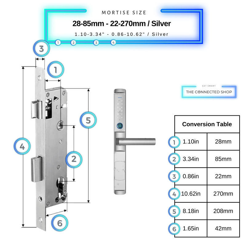 Serrure Intelligente pour Porte Battante